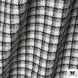 Plaid Tweed - Black/White