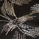 Animal Graphic Novelty - Black/Silver - Fabrics & Fabrics NY