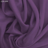 Purple Silk Habotai (China Silk) - Fabrics & Fabrics