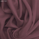 Silk Habotai (China Silk) - Mauve - Fabrics & Fabrics