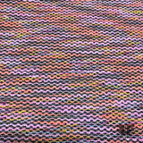 Zig Zag Wool Tweed - Multicolor - Fabrics & Fabrics