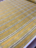 Plaid Printed Fine Silk Twill - Yellow/Green/Violet